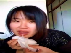 Cute Asian Teen Gets Cum